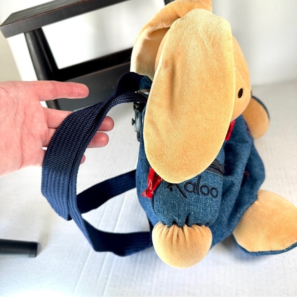 Vintage 1998 Kaloo Rabbit Denim Backpack - Picture 7 of 14